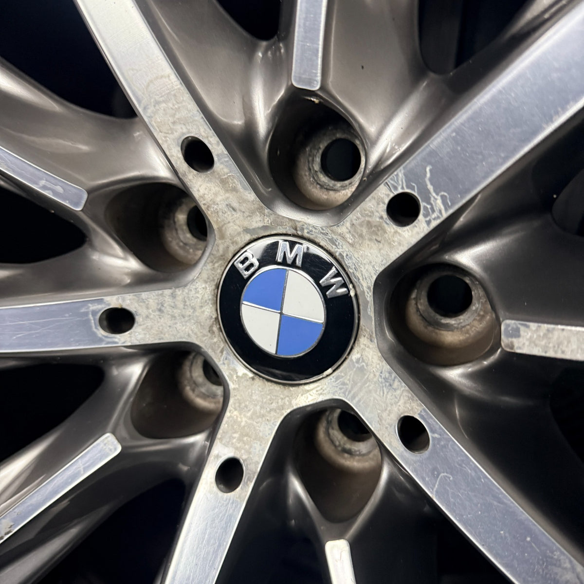 18" Bmw 5 Series 4 684 Grey Dc Sport G30 G31 Alloy Wheel Tyres 6874440 Genuine