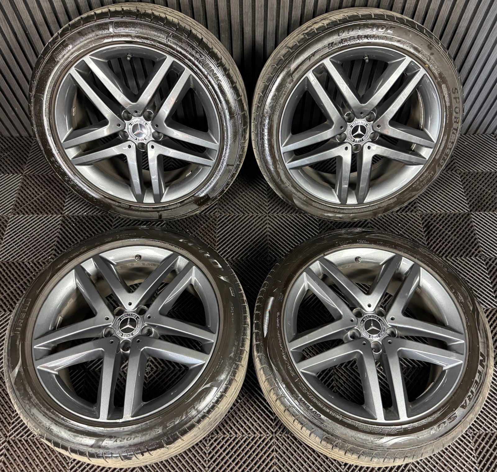 19'' Mercedes Vito V Class Alloy Wheels Tyres Grey W477 A4474011500 Genuine OEM