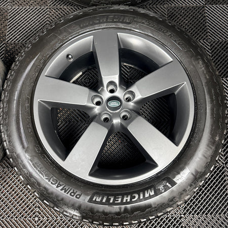 20'' Land Rover Defender 5 Spoke Grey 5098 Alloy Wheels Tyres Alloys Genuine