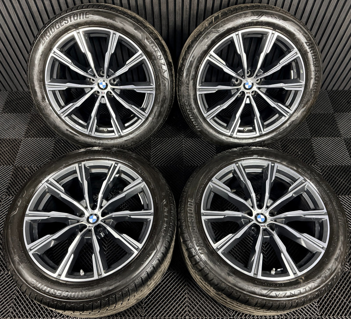 20'' BMW X5 X6 G05 G06 740M Sport Alloys Wheels Alloys Tyres Genuine