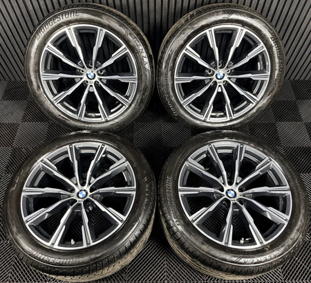 20'' BMW X5 X6 G05 G06 740M Sport Alloys Wheels Alloys Tyres Genuine