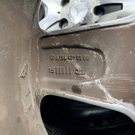 18'' AMG Mercedes GLA Silver 5 Spoke Wheels Tyres Alloys A1564010500 Genuine