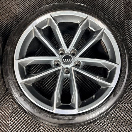 19'' Audi A5 S Line S5 Alloy Wheels Alloys Tyres 8W0601025DF Genuine