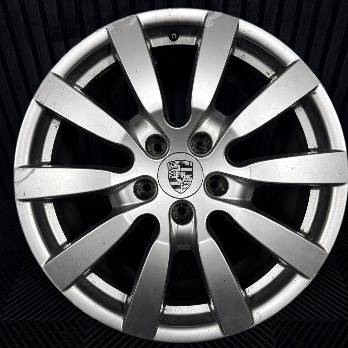 1X 20'' Porsche Cayenne 10 Spoke Alloy Wheel Genuine 7P5601025B 92A