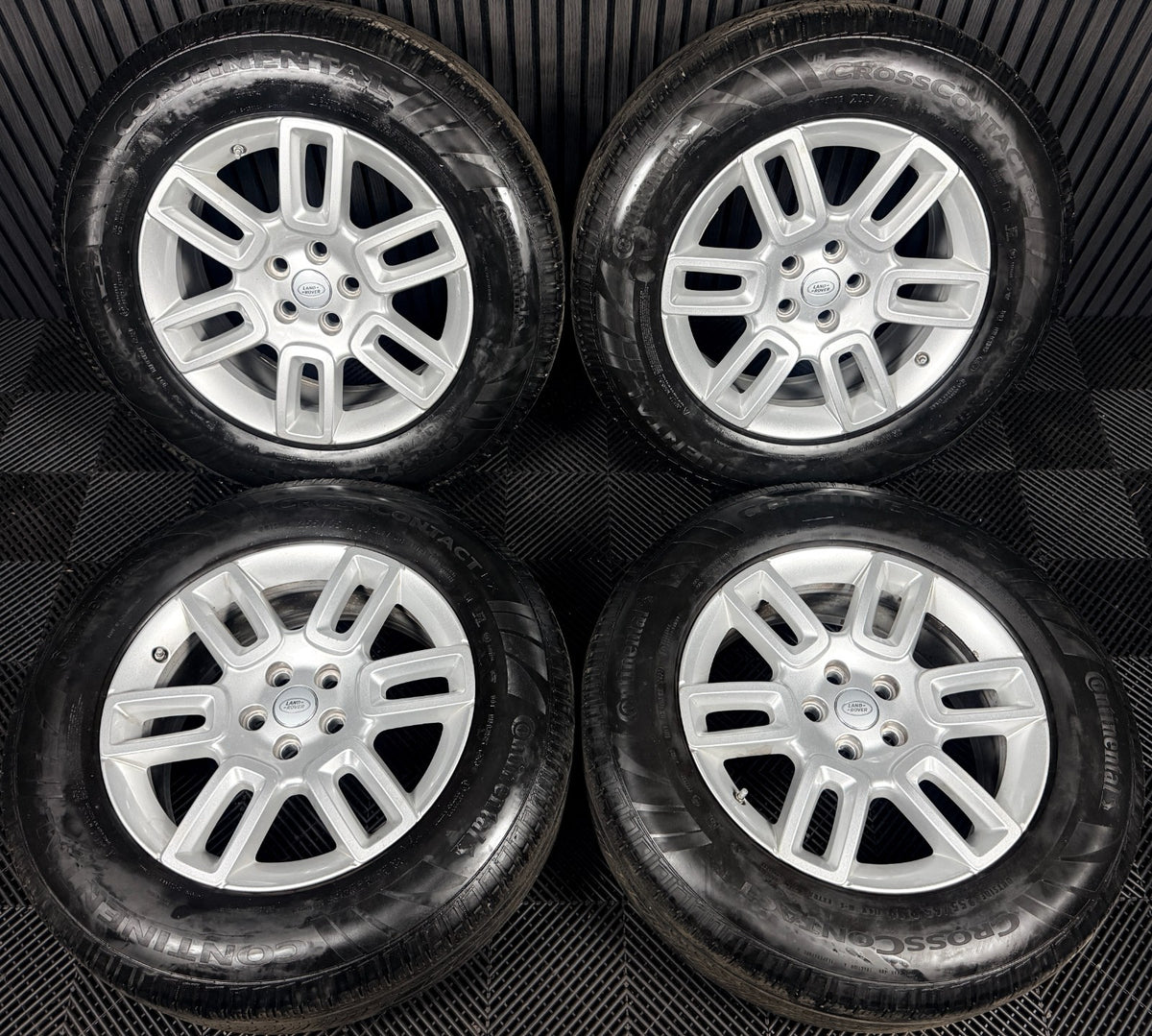19'' Land Rover Defender Silver 6010 Alloy Wheels Tyres Alloys Genuine