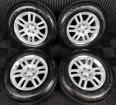 19'' Land Rover Defender Silver 6010 Alloy Wheels Tyres Alloys Genuine