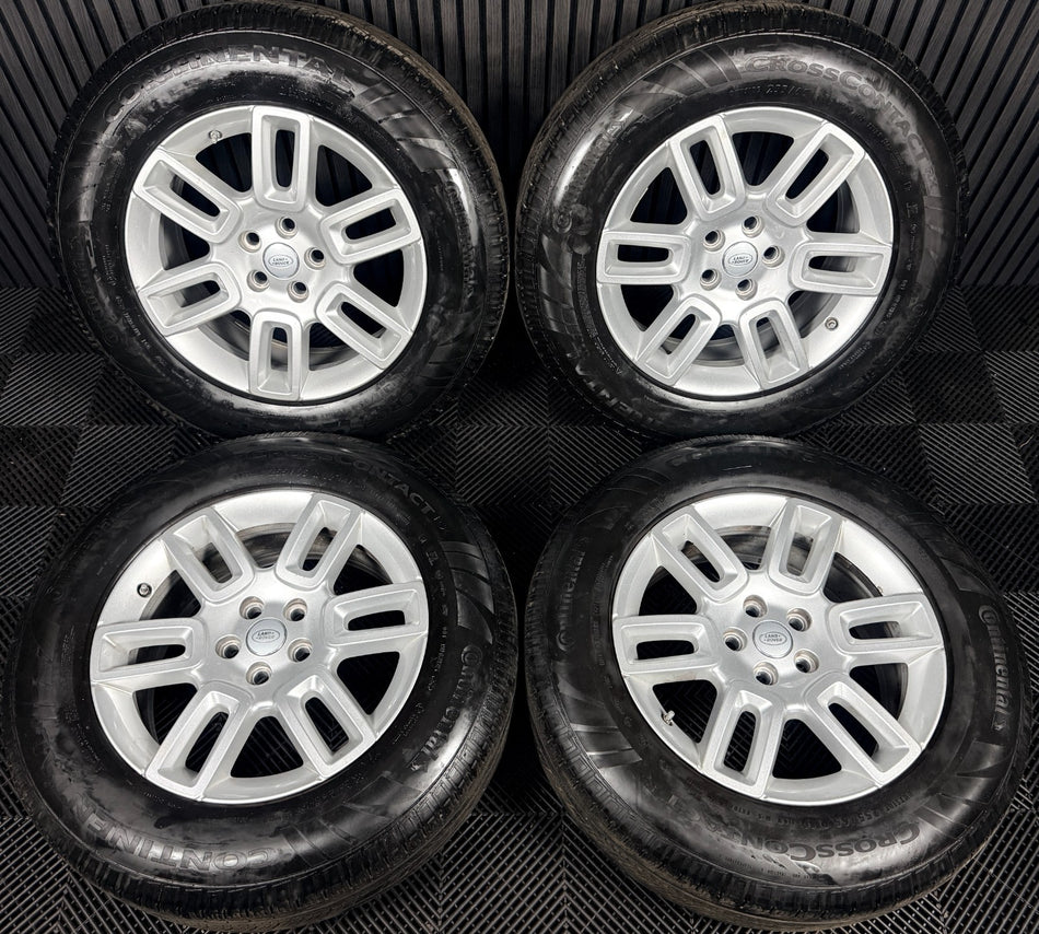 19'' Land Rover Defender Silver 6010 Alloy Wheels Tyres Alloys Genuine