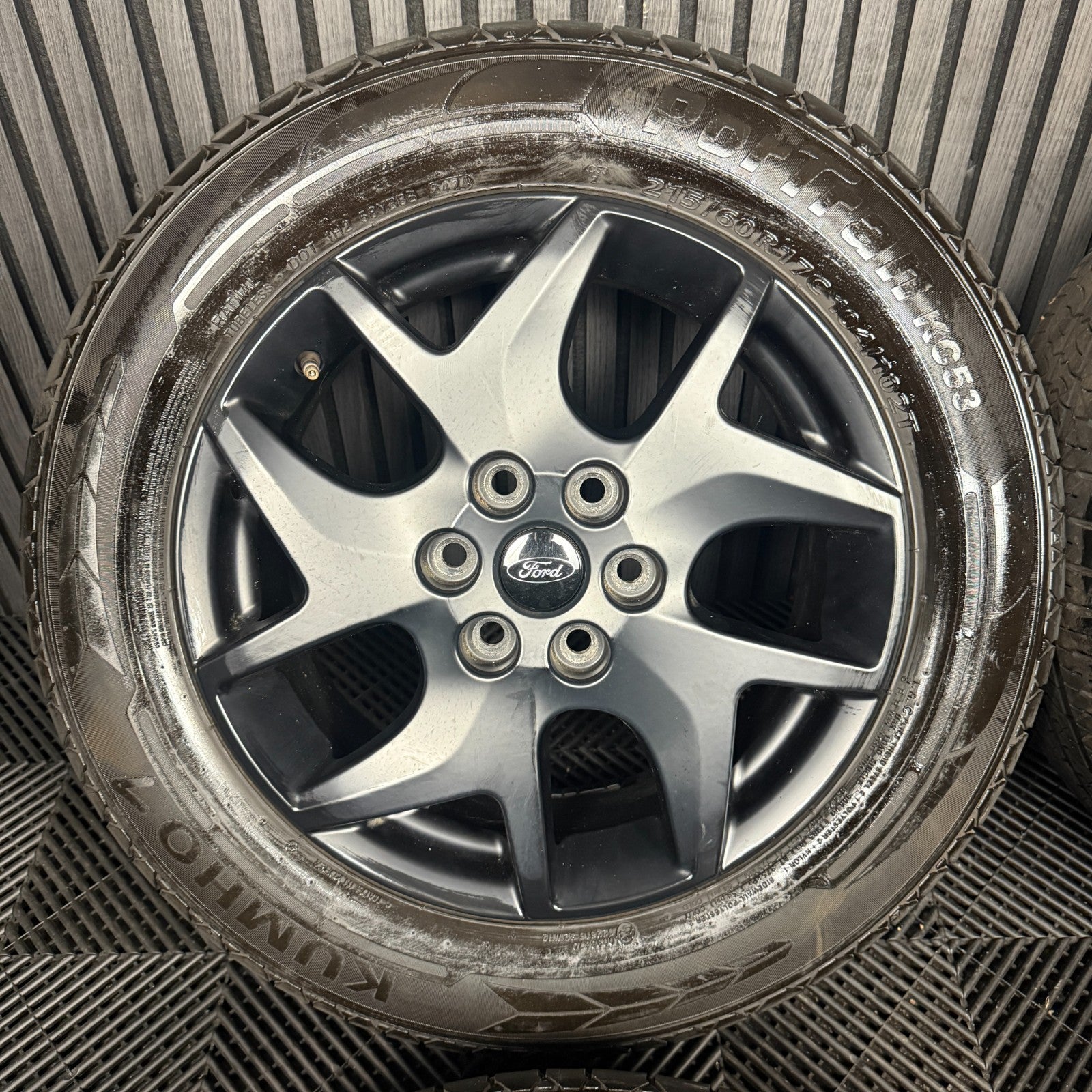 17" GENUINE FORD TRANSIT CUSTOM GREY ALLOY WHEELS TYRES MK9 2024 6X120