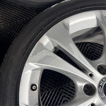 17'' Mercedes A Class Cla B Wheels Tyres Alloys W176 W216 A2464010800 Genuine