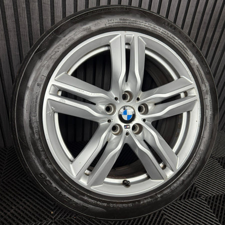 1X 18'' GENUINE BMW X1 570 F48 X2 F39 M SPORT ALLOY WHEEL TYRE 7850456 7.5J ET51