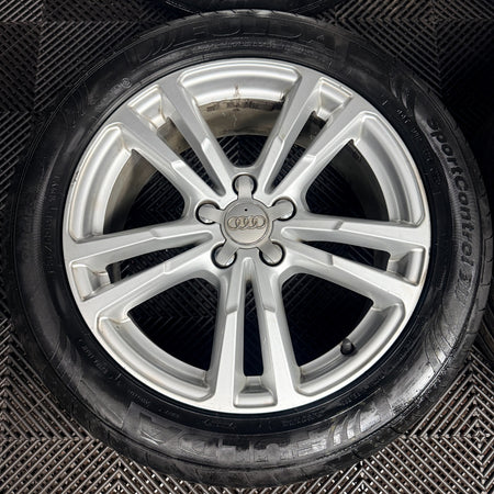 18'' Audi Q3 S Line 5 Double Spoke Facelift Alloy Wheels Tyres Alloys Genuine