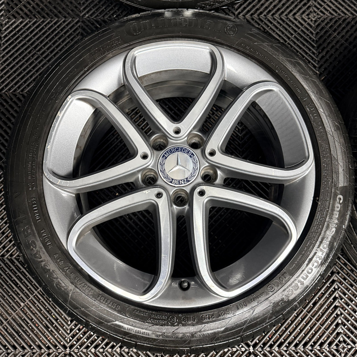 17'' Mercedes A Class CLA B W246 Alloy Wheels Tyres W176 A2464010302 Genuine