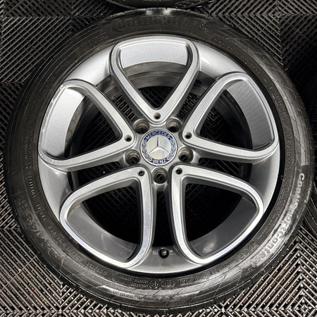 17'' Mercedes A Class CLA B W246 Alloy Wheels Tyres W176 A2464010302 Genuine