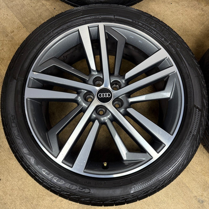 20'' GENUINE AUDI Q5 5 TRIPLE SPOKE SQ5 S LINE WHEELS TYRES ALLOYS 80A601025F