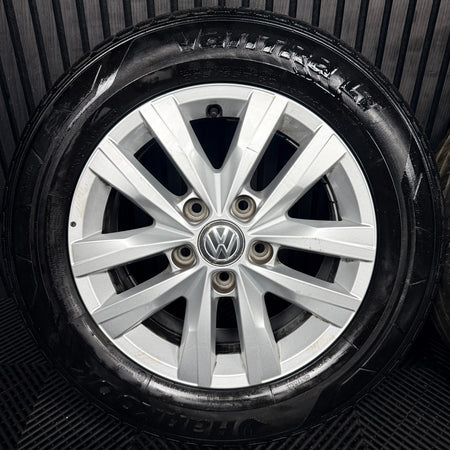 16'' VW Transporter T6 T6.1 T5 Caravelle Clayton Alloy Wheels Tyres Genuine