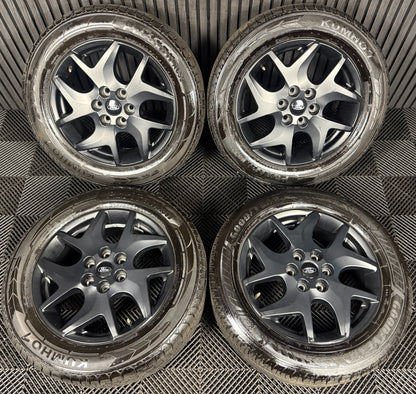 17" GENUINE FORD TRANSIT CUSTOM GREY ALLOY WHEELS TYRES MK9 2024 6X120