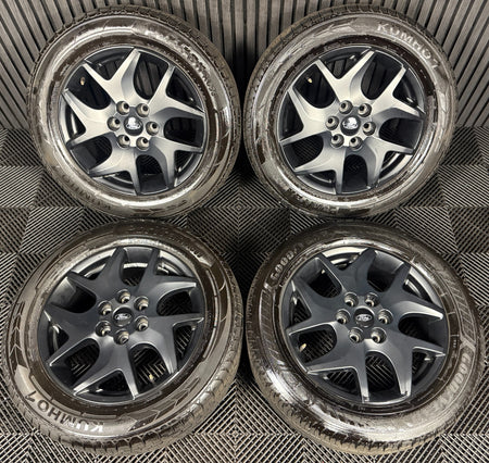 17" GENUINE FORD TRANSIT CUSTOM GREY ALLOY WHEELS TYRES MK9 2024 6X120