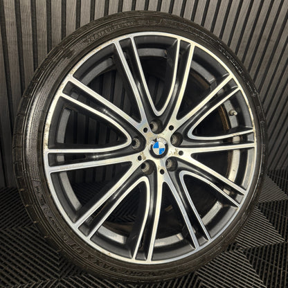 1X 20'' GENUINE BMW 5 SERIES 759 M G30 G31 SPORT ALLOY WHEEL REAR 8053502