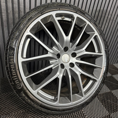 1X 21'' Maserati Ghibli 670011859 10.5 ET45 Grey Alloy Wheel Single Rear Genuine