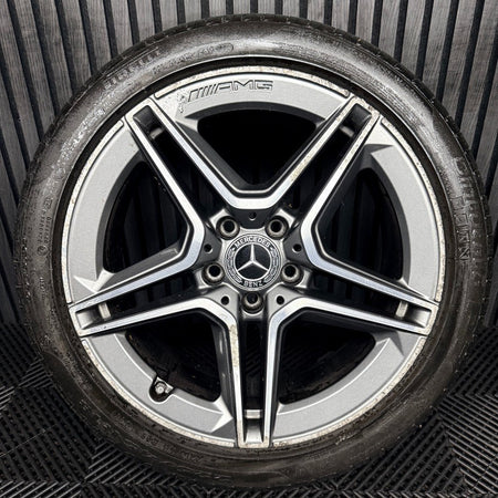 1X 18'' AMG Mercedes A Class CLA W177 Sport Alloy Wheel Tyre A1774011500 Genuine