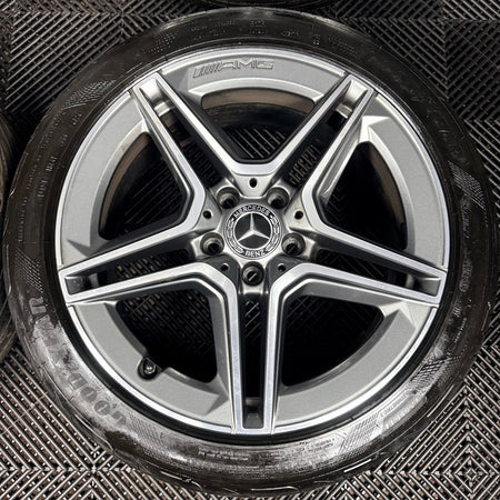 18'' Mercedes Amg A Class Cla B Alloy Wheels Tyres Alloys W177 Genuine