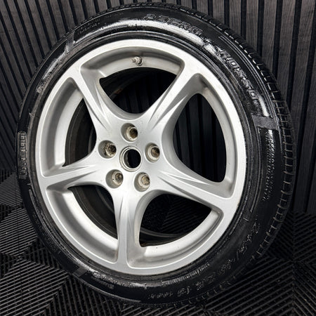 1X 18'' Ferrari 612 Scaglietti Alloy Wheel 5 Spoke Single Front 194186 Genuine