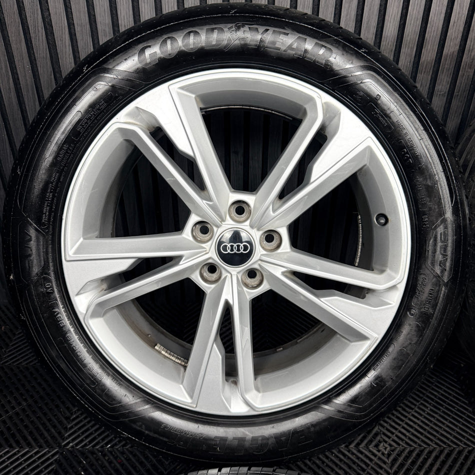 19'' Audi Q3 S Line 5 Double Spoke Alloy Wheels Tyre Alloys 83A601025M Genuine