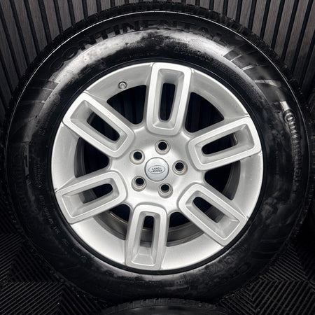 19'' Land Rover Defender Silver 6010 Alloy Wheels Tyres Alloys Genuine