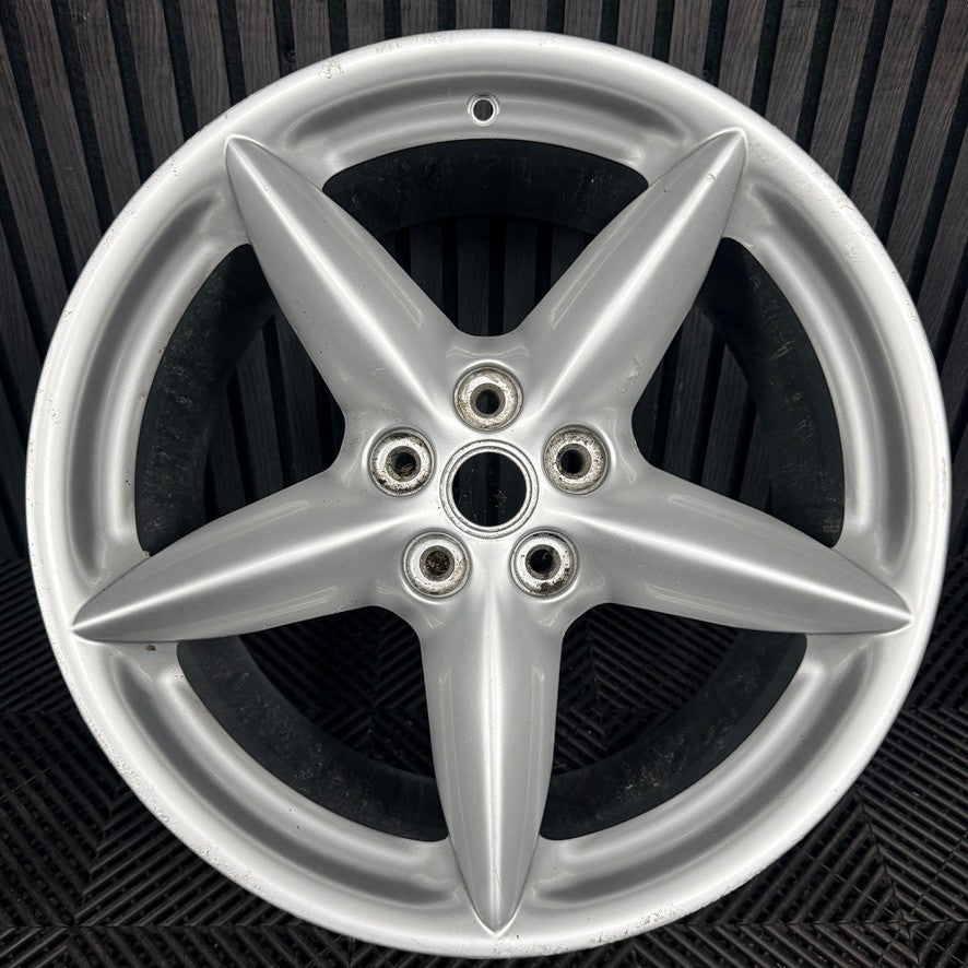1X 18'' Ferrari 360 Modena Spider Alloy Wheel 5 Spoke Single Rear 164175 Genuine