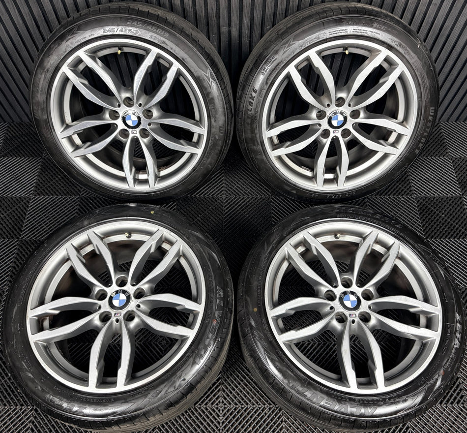 19'' BMW X3 X4 F25 F26 Style 622 M Sport Alloy Wheels Tyres Genuine