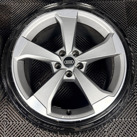 19'' Audi A4 S Line Black Edition B8 B9 Rotor Wheels Alloys 8W0601025CG Genuine