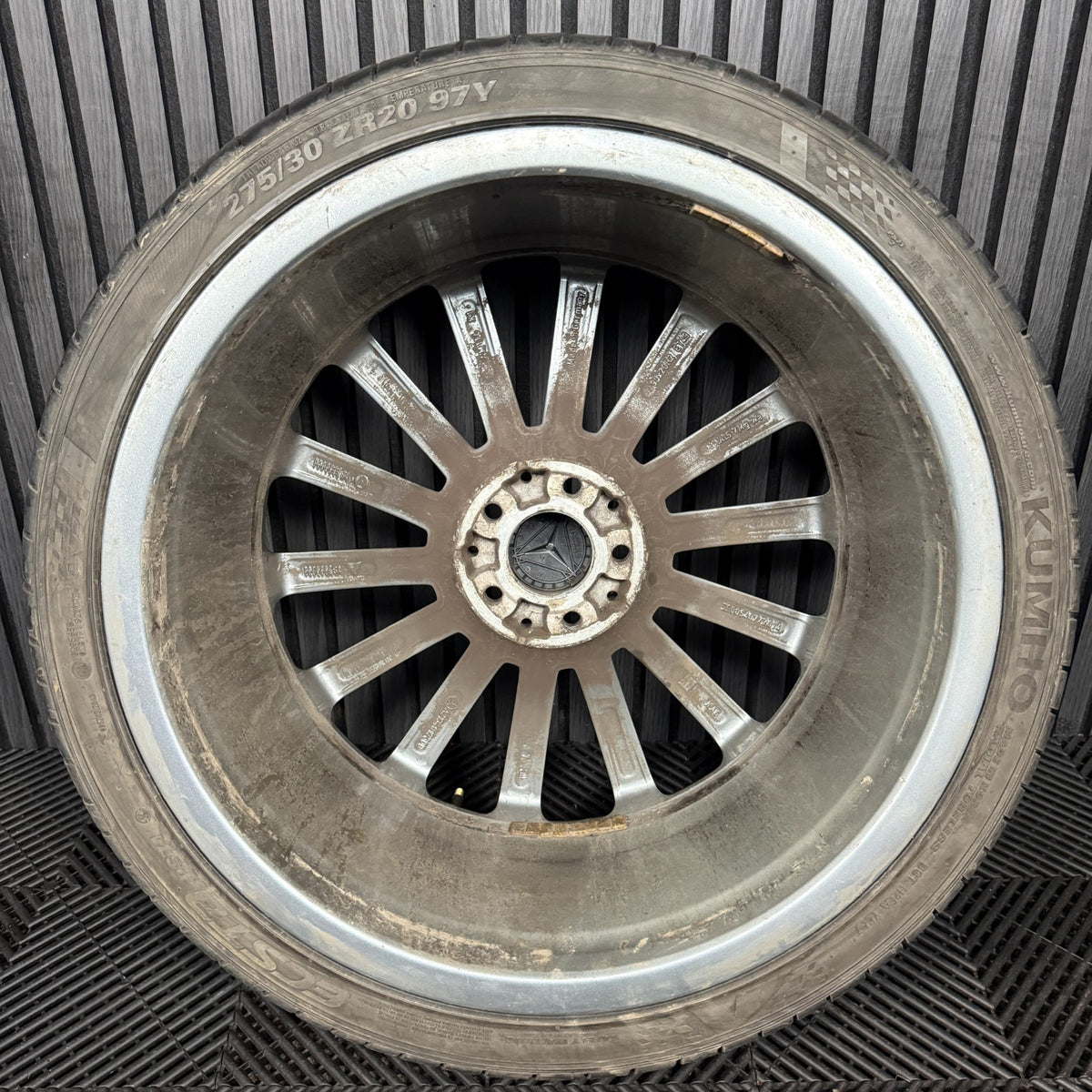 1X 20" GENUINE AMG MERCEDES E CLASS GREY ALLOY WHEEL BACK W213 A2134012300 REAR