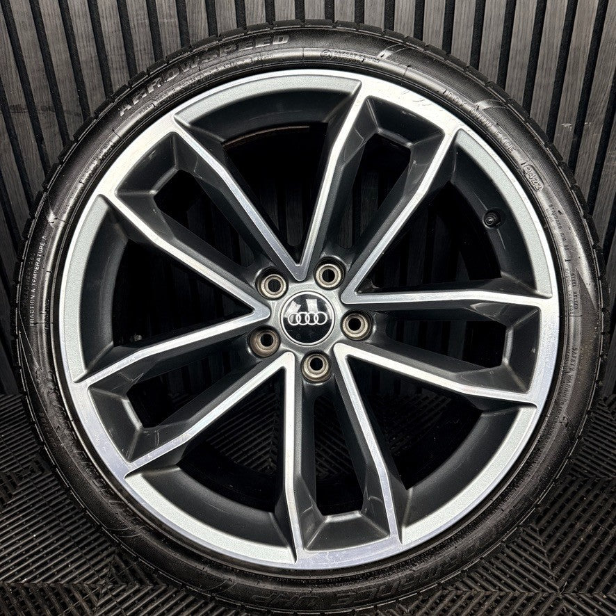 1X 19'' Audi A5 S5 S Line 5 Double Spoke Alloy Wheel Spare 8W0601025DF Genuine