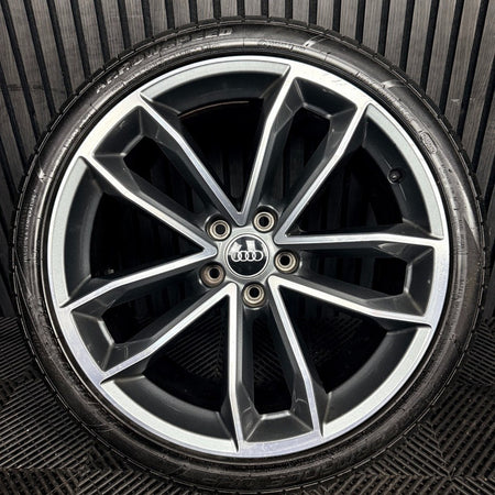 1X 19'' Audi A5 S5 S Line 5 Double Spoke Alloy Wheel Spare 8W0601025DF Genuine