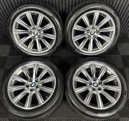 18" Bmw 5 Series 4 684 Grey Dc Sport G30 G31 Alloy Wheel Tyres 6874440 Genuine