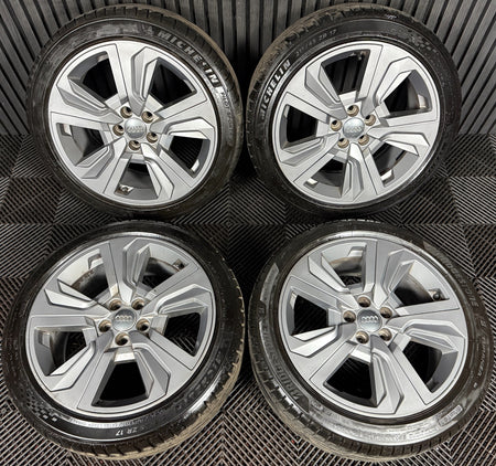17'' GENUINE AUDI A1 S LINE NEW MODEL GREY ALLOY WHEELS ALLOYS TYRES 82A601025AH