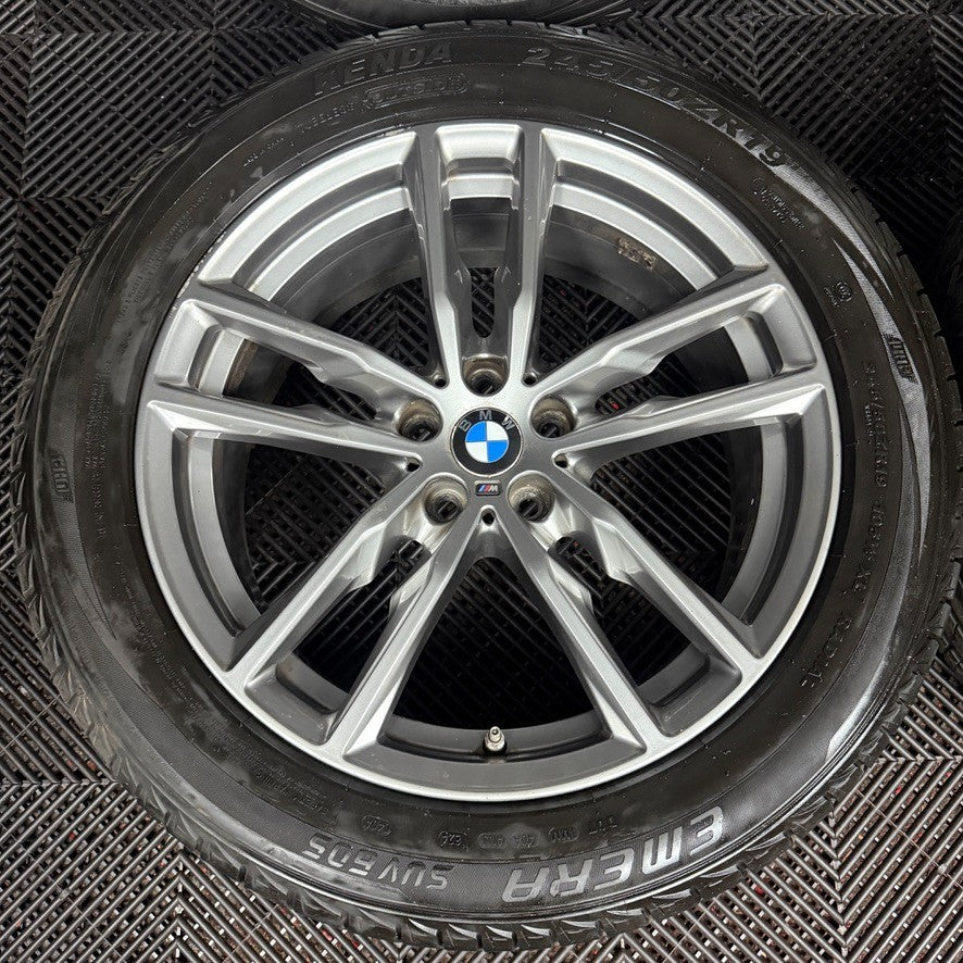 19'' GENUINE BMW X3 X4 G01 G02 698 M SPORT ALLOY WHEELS TYRES ALLOYS 8746987