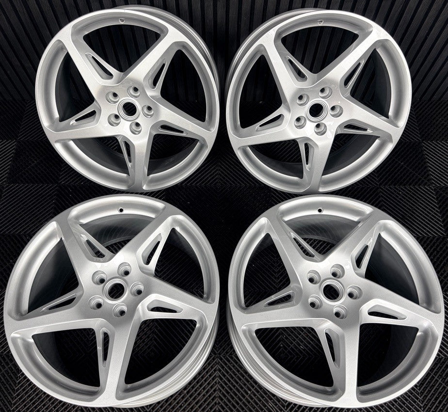 20'' Ferrari 458 Italia Spider Alloy Wheels 282332 282333 282334 282335 Genuine