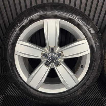 17'' GENUINE VW PASSAT ISTANBUL B8 ALLOY WHEELS TYRES ALLOYS 3G0601025E