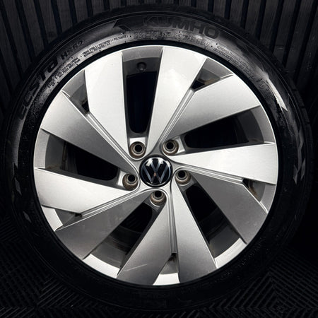 17'' VW Golf Belmont MK8 MK7 MK6 Alloy Wheels Tyres Alloys 5H0601025C Genuine