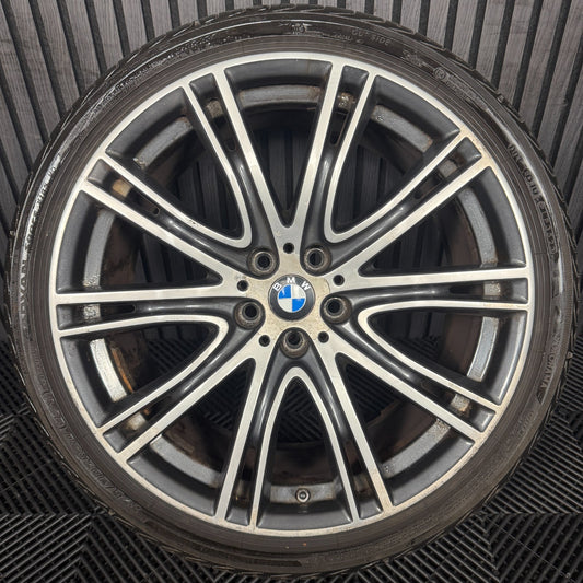 1X 20'' GENUINE BMW 5 SERIES 759 M G30 G31 SPORT ALLOY WHEEL REAR 8053502