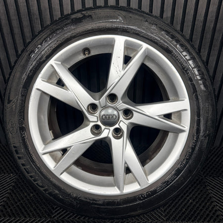 1X 17" Audi A4 Y Spoke B8 B9 Alloy Wheel Tyre Single Spare 8W0601025K Genuine
