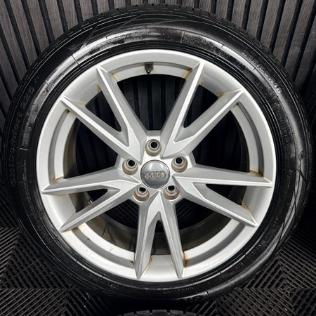 18'' Audi Q2 S Line Alloy Wheels Tyres Alloys 81A601025F Genuine