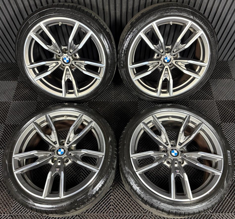 19'' BMW 3 Series 4 792 M Sport G20 G21 G22 G23 Alloy Wheels Tyres Genuine