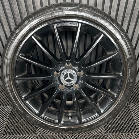 1X 18'' Amg Mercedes A Class CLA Black Alloy Wheel A1764010200 W176 Genuine