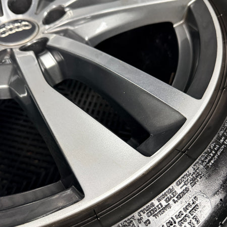 19'' Audi A6 C8 S Line 5 Double Spoke Alloy Wheels Tyres 4K0601025H Genuine