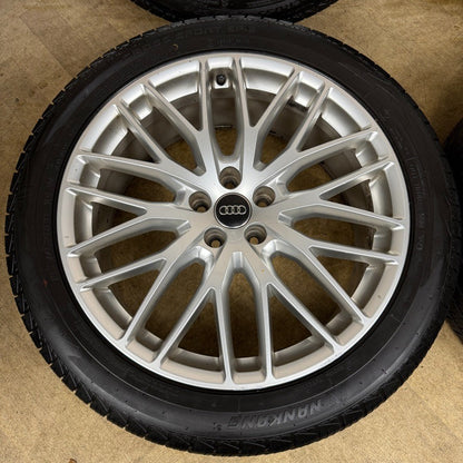 20'' GENUINE AUDI Q5 SQ5 MULTISPOKE S LINE TYRES ALLOY WHEELS 80A601025AB