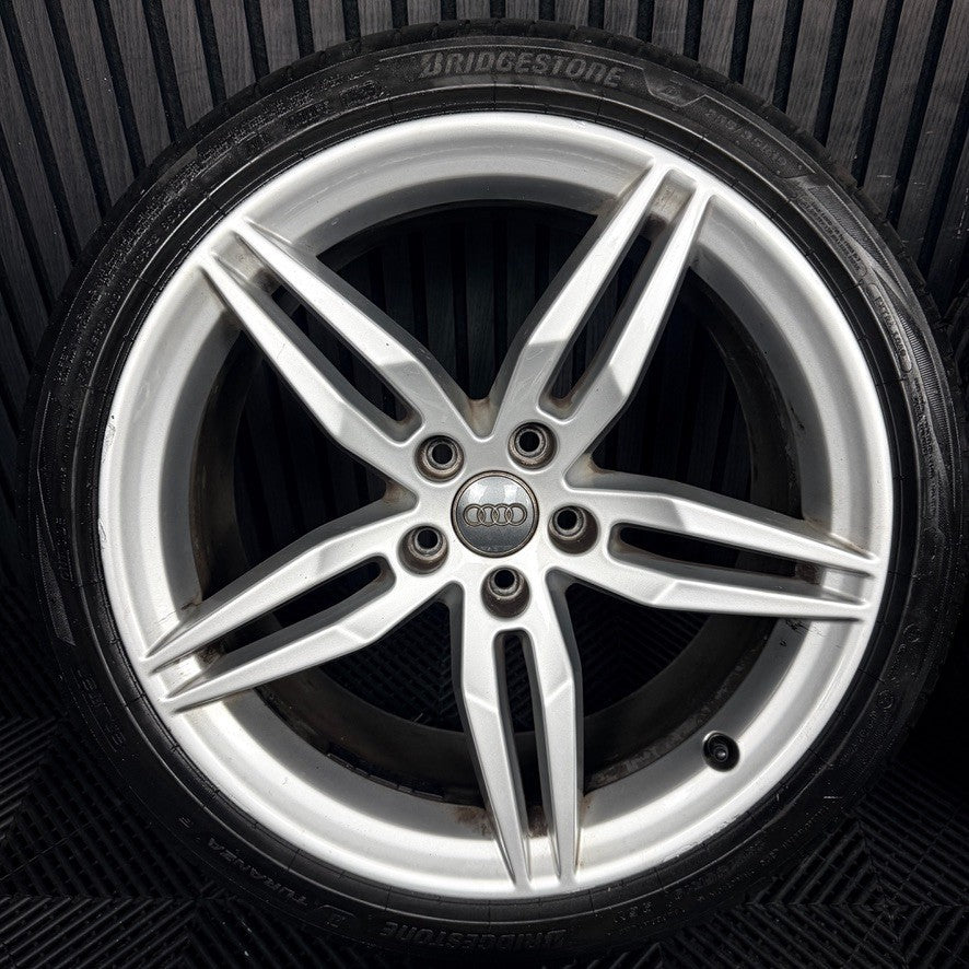 19'' Audi A5 S Line Star Alloy Wheels Alloys Tyres 8W0601025AM Genuine