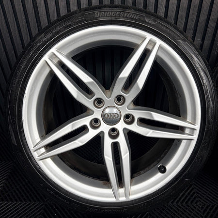 19'' Audi A5 S Line Star Alloy Wheels Alloys Tyres 8W0601025AM Genuine