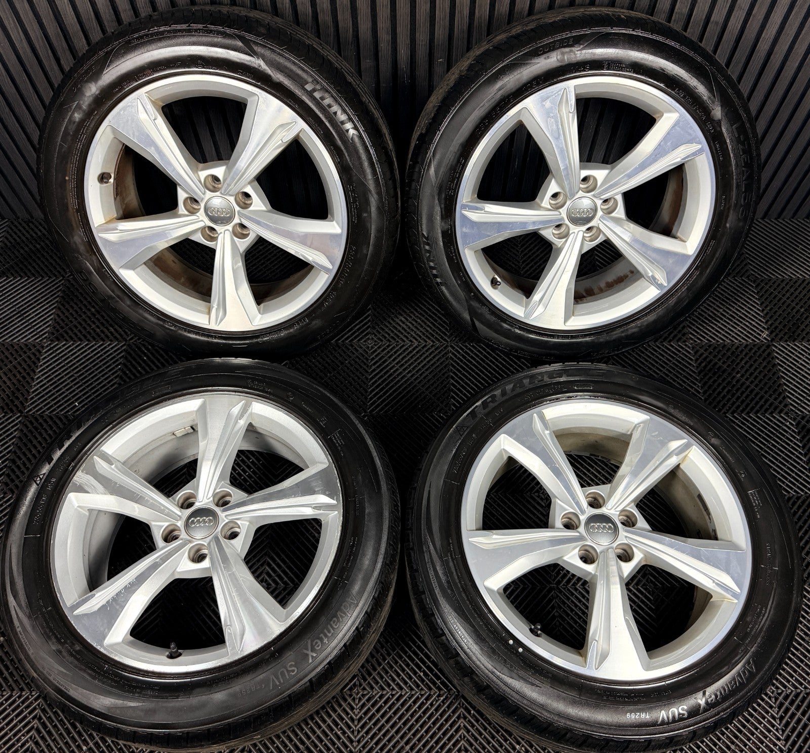 19" Audi Q5 5 Spoke S Line Alloy Wheels Tyres 5X112 Speedline 80A601025E Genuine